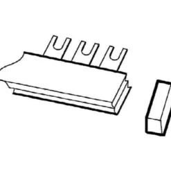 Endestykke for sløjfeskinne PS4