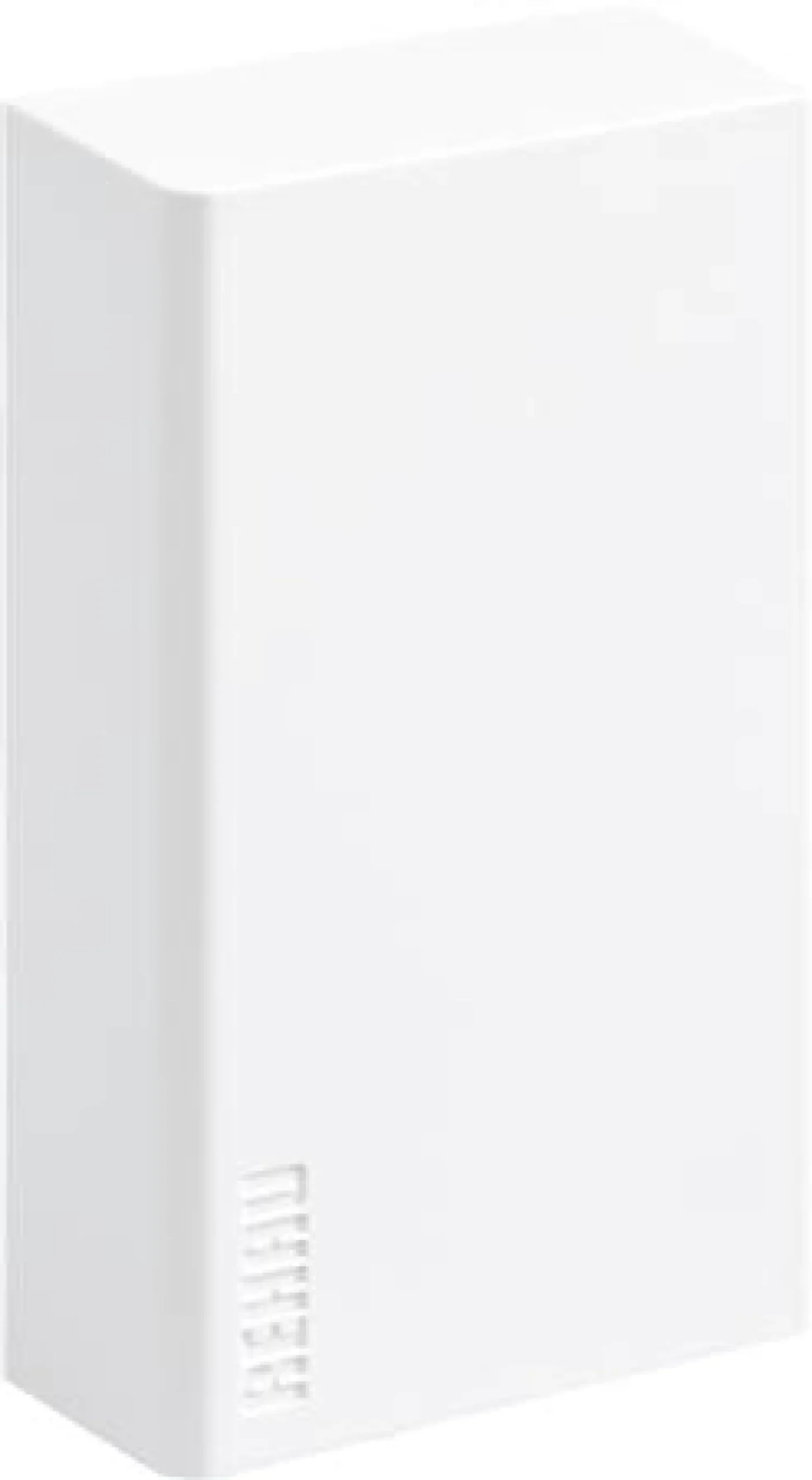 Endestykke Signa Base 70/130 perlehvid