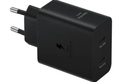 EP-T5020, oplader til bærbar, smartphone og tablet, sort, hurtig opladning via AC, til indendørs brug