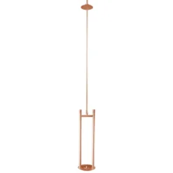Eqi 5080 fritstående udendørsbruser, 600 mm, kobber