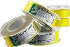 Erik Storm Dampspærretape Yellow Liner, 50 mm x 25 m
