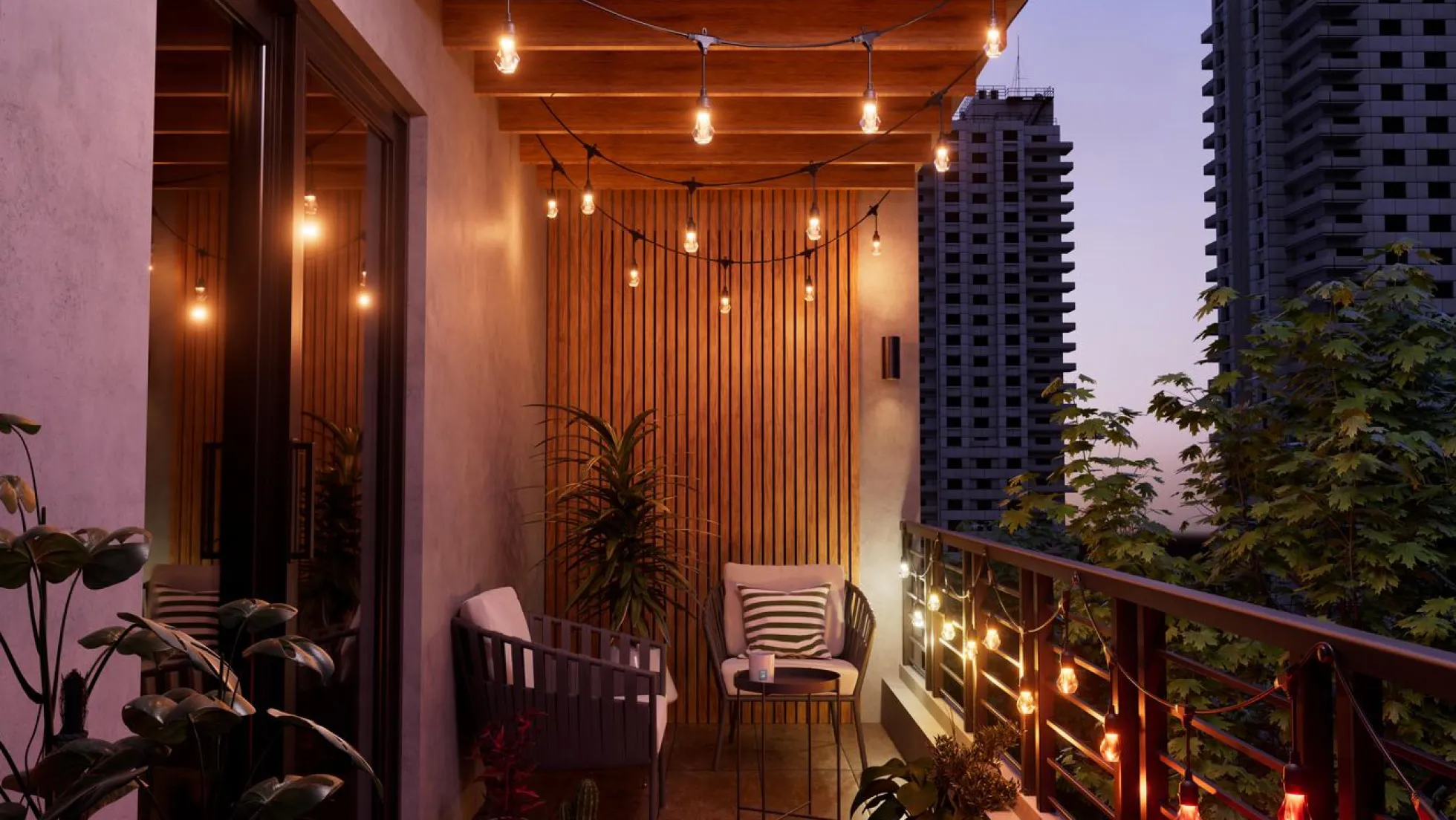 Essentials Matter Outdoor Smart LED-lyskæde - Nanoleaf