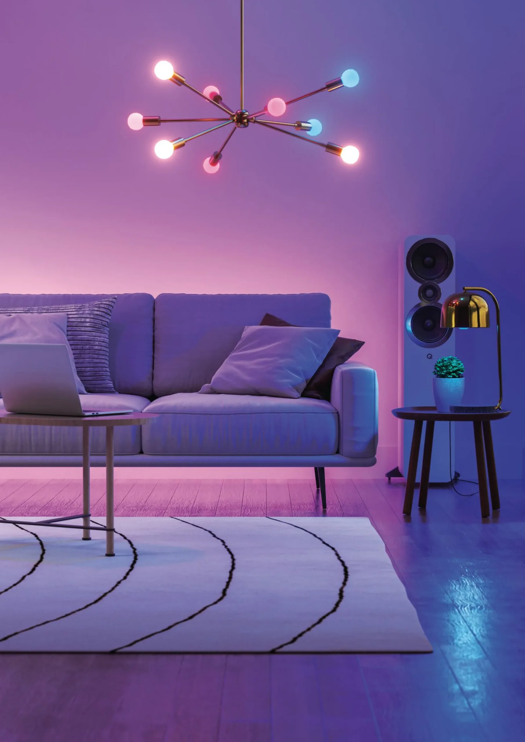 Essentials Smart RGB LED-pære, E27, 230V, Matter - Nanoleaf