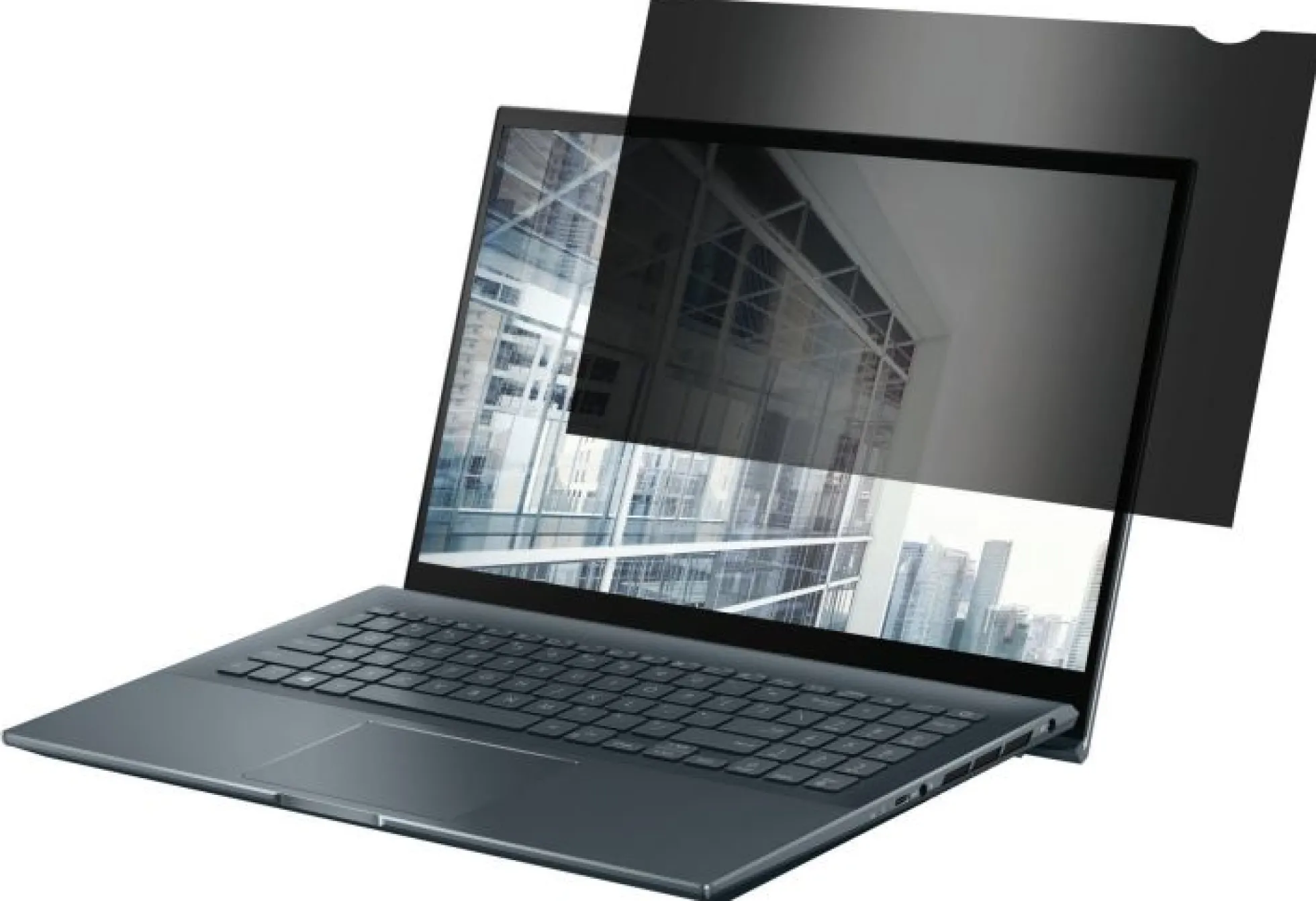 eSTUFF privacy filter 12,1" 16:10, 261x164 mm, til touchskærm