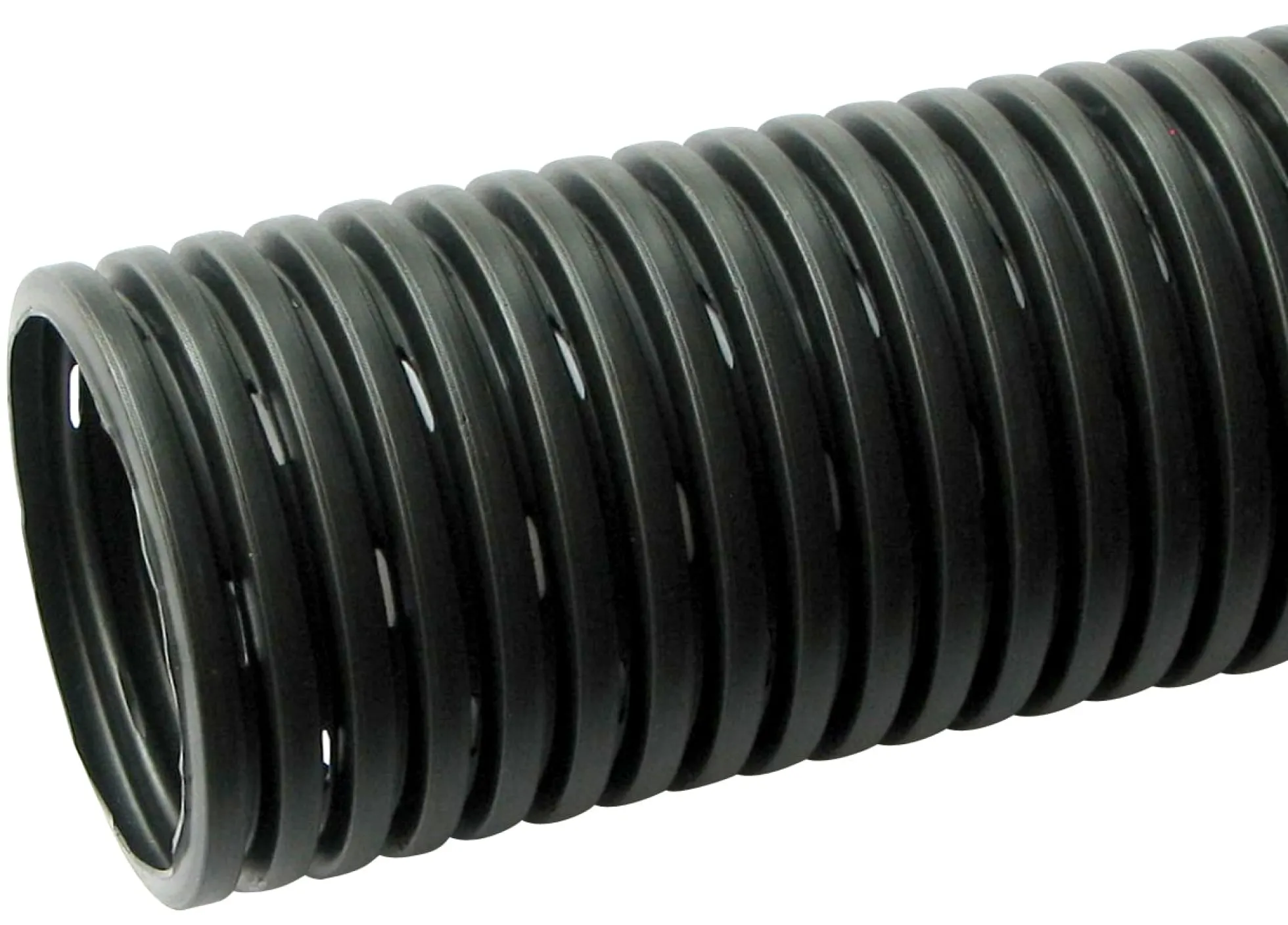 Eurodrain PE-drænrør, 100/91 mm, 1,8 x 13 mm slids, 100 m
