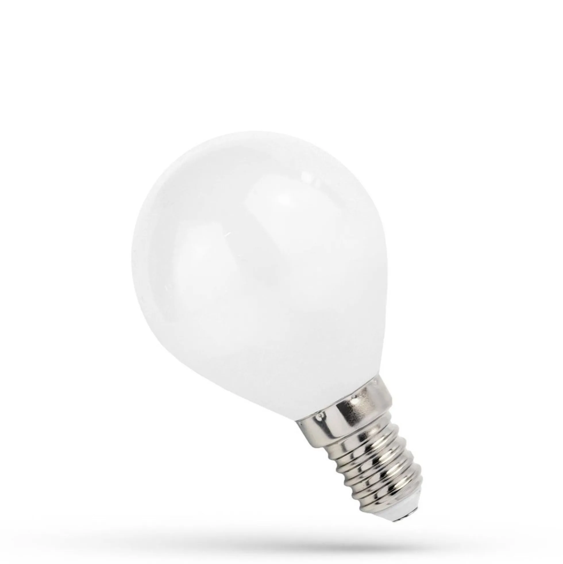 E14 4W LED kronepære - P45, 100lm/W, 3000K, ikke dæmpbar
