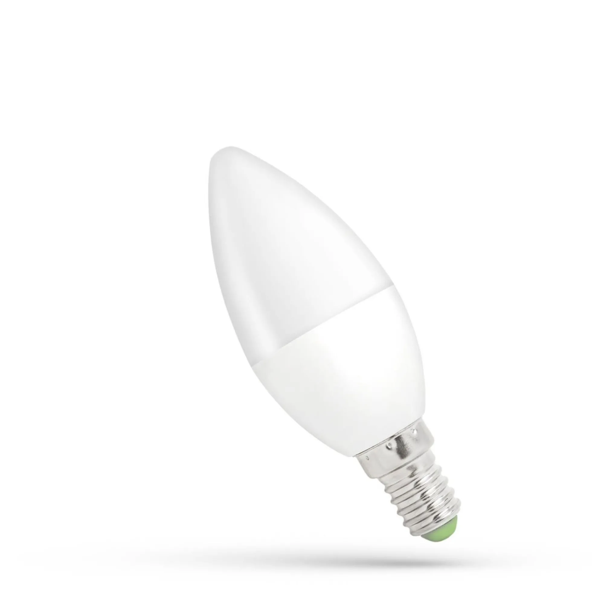 E14 6W LED pære, C37, ikke dæmpbar, neutral kulør