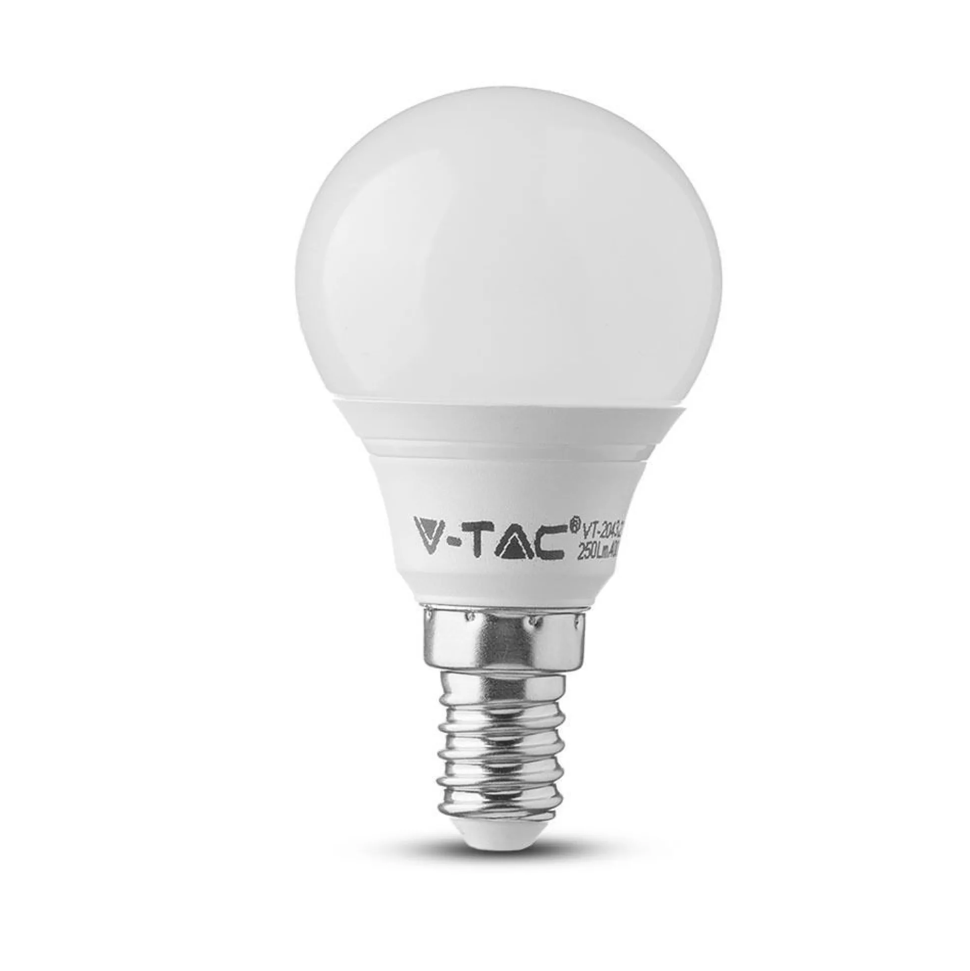 E14 3,7W LED pære, P45, Ikke dæmpbar, 6500K