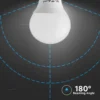 E14 3,7W LED pære - P45 - Ikke dæmpbar, Varm hvid (restsalg)