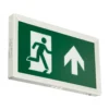 Exit skilt pil op EM155C LED, 4W, 85lm, 3t, IP20, hvid, self-test
