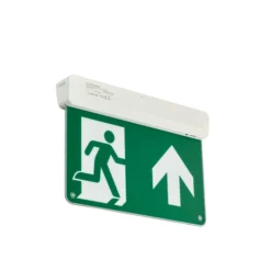Exit skilt pil op EM159C LED, 3W, 23lm, 3t, IP20, hvid, self-test