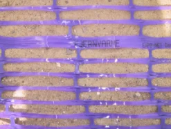 Expo-net advarselsnet, violet FJERNVARME, 0,5 x 100 meter