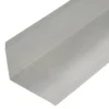 Facadeinddækning 45x65mm 1 meter, blank aluminium