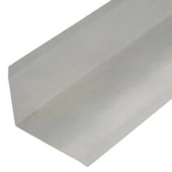 Facadeinddækning 45x65mm 1 meter, blank aluminium