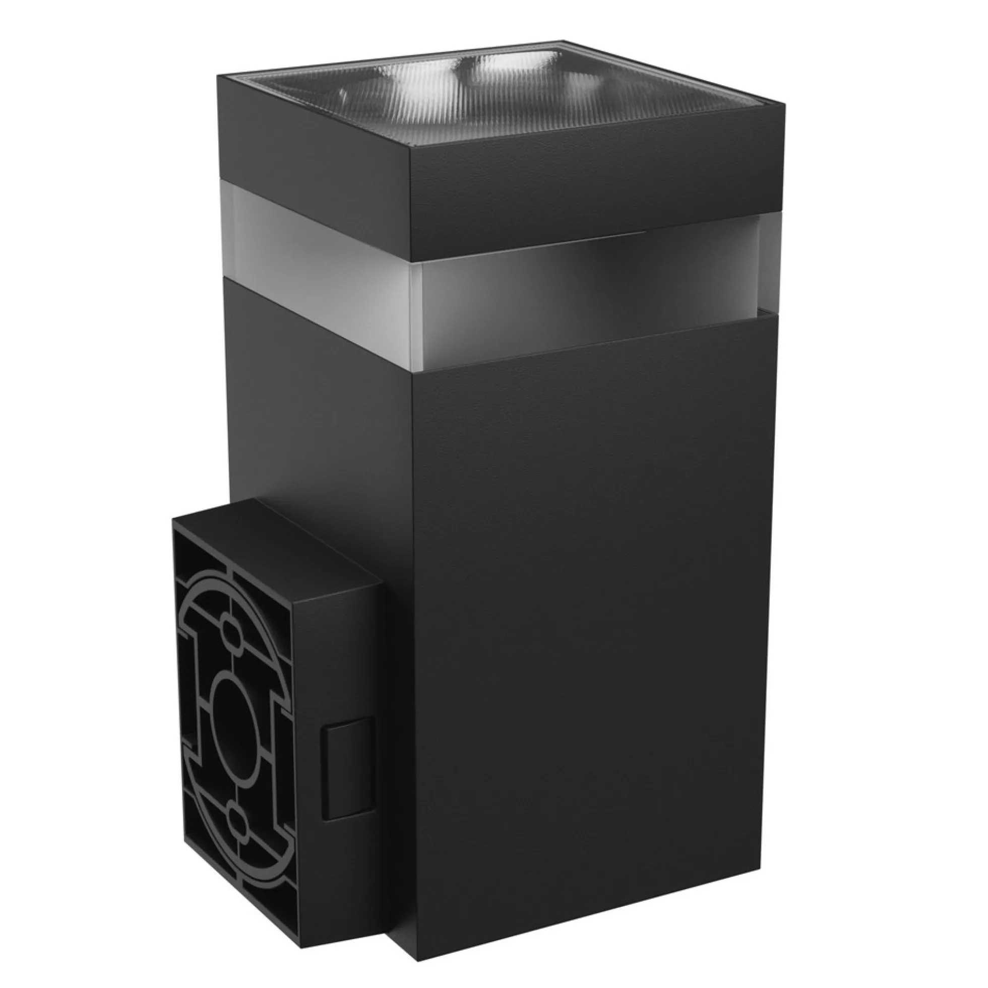 Facadelampe Torre Ring, udendørs LED, firkantet, 9W, 700lm, 230V, IP54 - Torre Ring