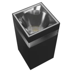 Facadelampe Torre Ring, udendørs LED, firkantet, 9W, 700lm, 230V, IP54 - Torre Ring