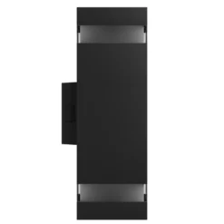 Facadelampe Torre Ring, udendørs LED, firkantet, 18W, CCT, 230V, IP54, sort