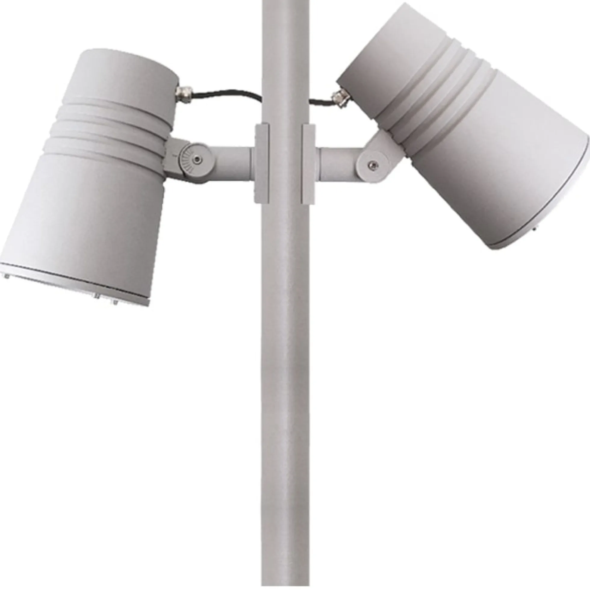 Facadespot Wax, LED 45W, 27°, 3000/4000K, grå/sort - SG Armaturen