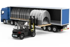 Faskinetunnel midt, 1500 mm, 2450 mm, 2900 mm