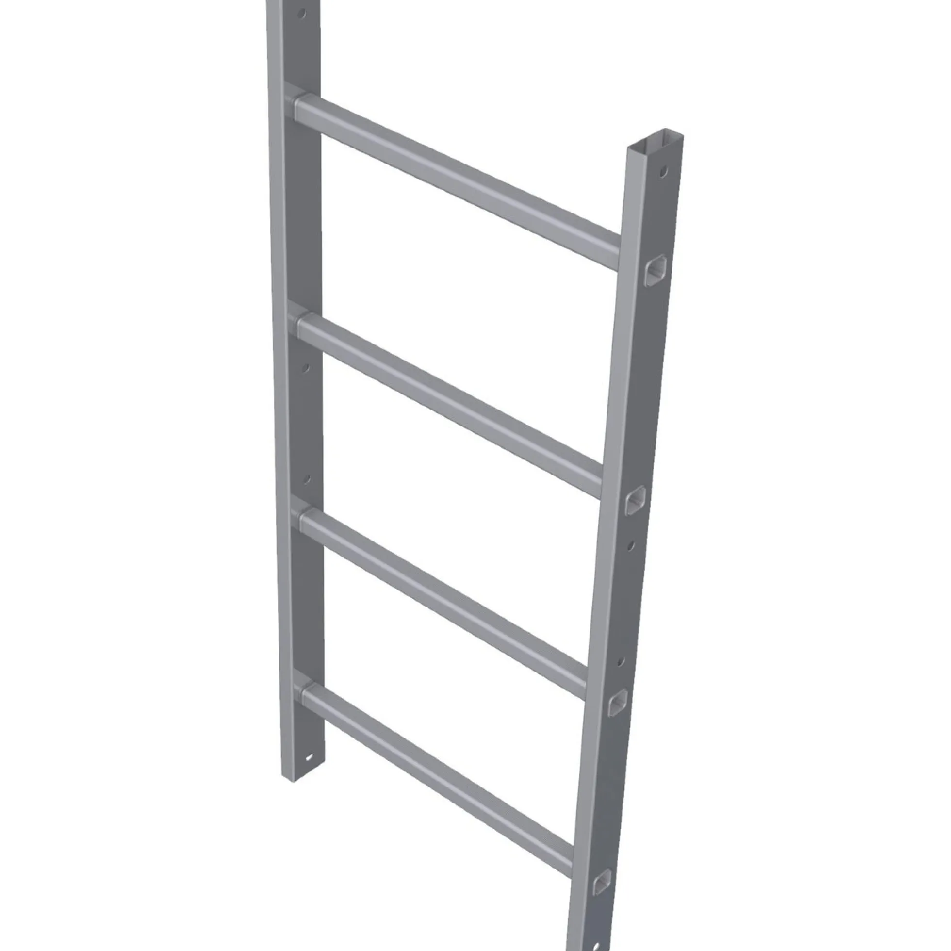 Fast stige natur aluminium 3,64 m