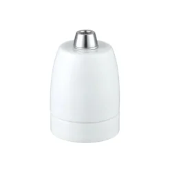 Fatning i porcelæn, E27 - Halo Design