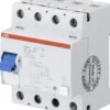 Fejlstrømsafbryder AC/DC RCCB HPFI 4P 40 A 30 mA type B