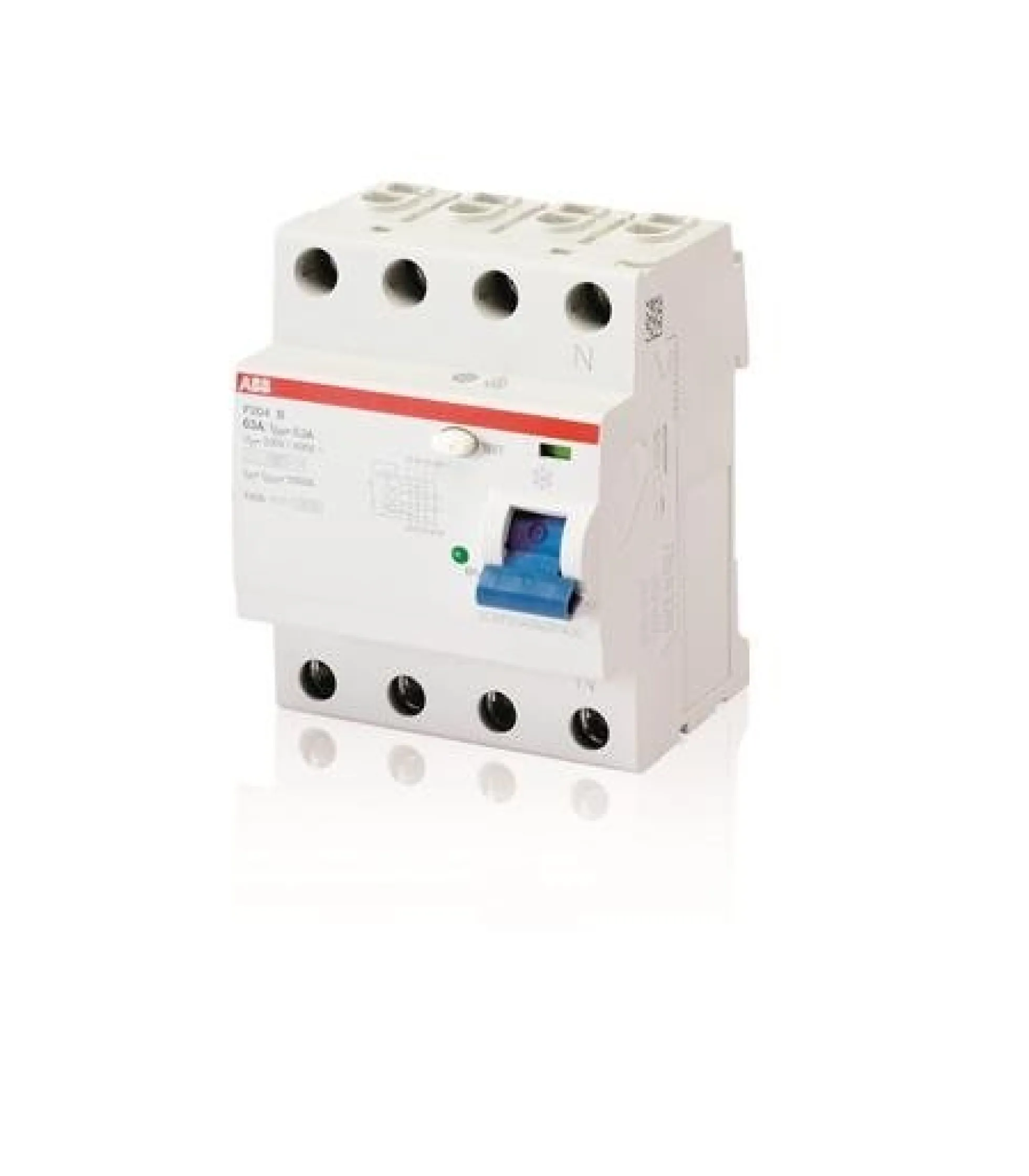 Fejlstrømsafbryder AC/DC RCCB HPFI 4P 40 A 30 mA type B