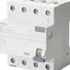 Fejlstrømsafbryder PFI 40A, 4P, 300mA, 5SV3644-6