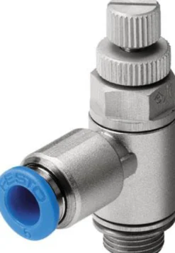 Festo Drøvle-kontraventil, GRLA-1/8-QS-8-RS-D