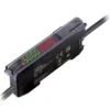 Fiberforstærker E3X 2005R, dobbelt digitalt display, smart tuning, PNP, enkelt udgang, 2 meter kabel