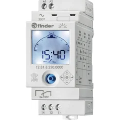 Finder Astrour 1CO, 16A, 250VAC, NFC/Manuel Setup
