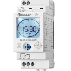 Finder kontaktur, dag/uge, 1CO, 16A, 250VAC, NFC/manuel setup