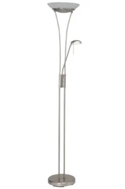 Finn LED Gulv Uplight 18W med læsearm, 4,5W