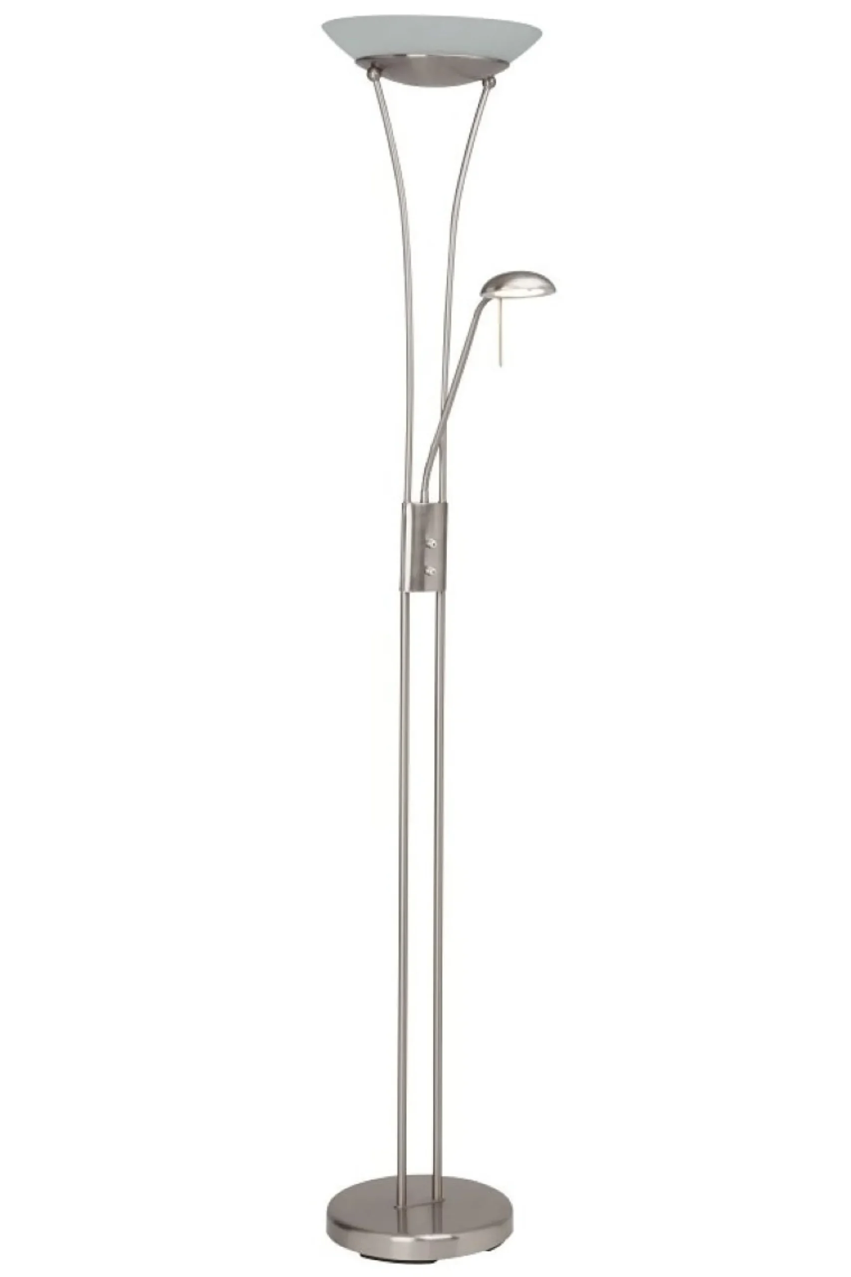Finn LED Gulv Uplight 18W med læsearm, 4,5W
