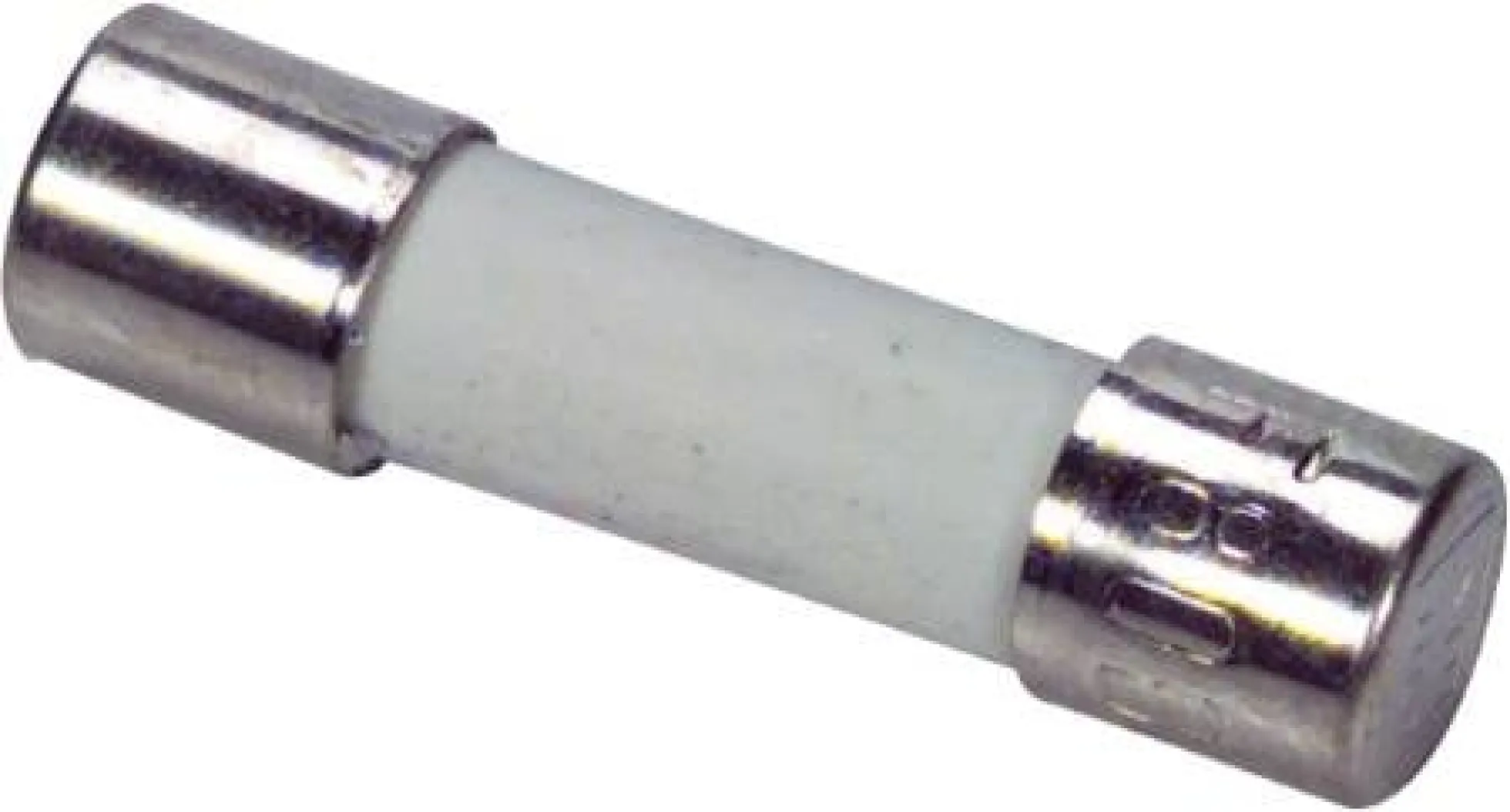 Finsikring 8,0 A 5x20 mm, Keramikrør 250V Flink - 10 stk