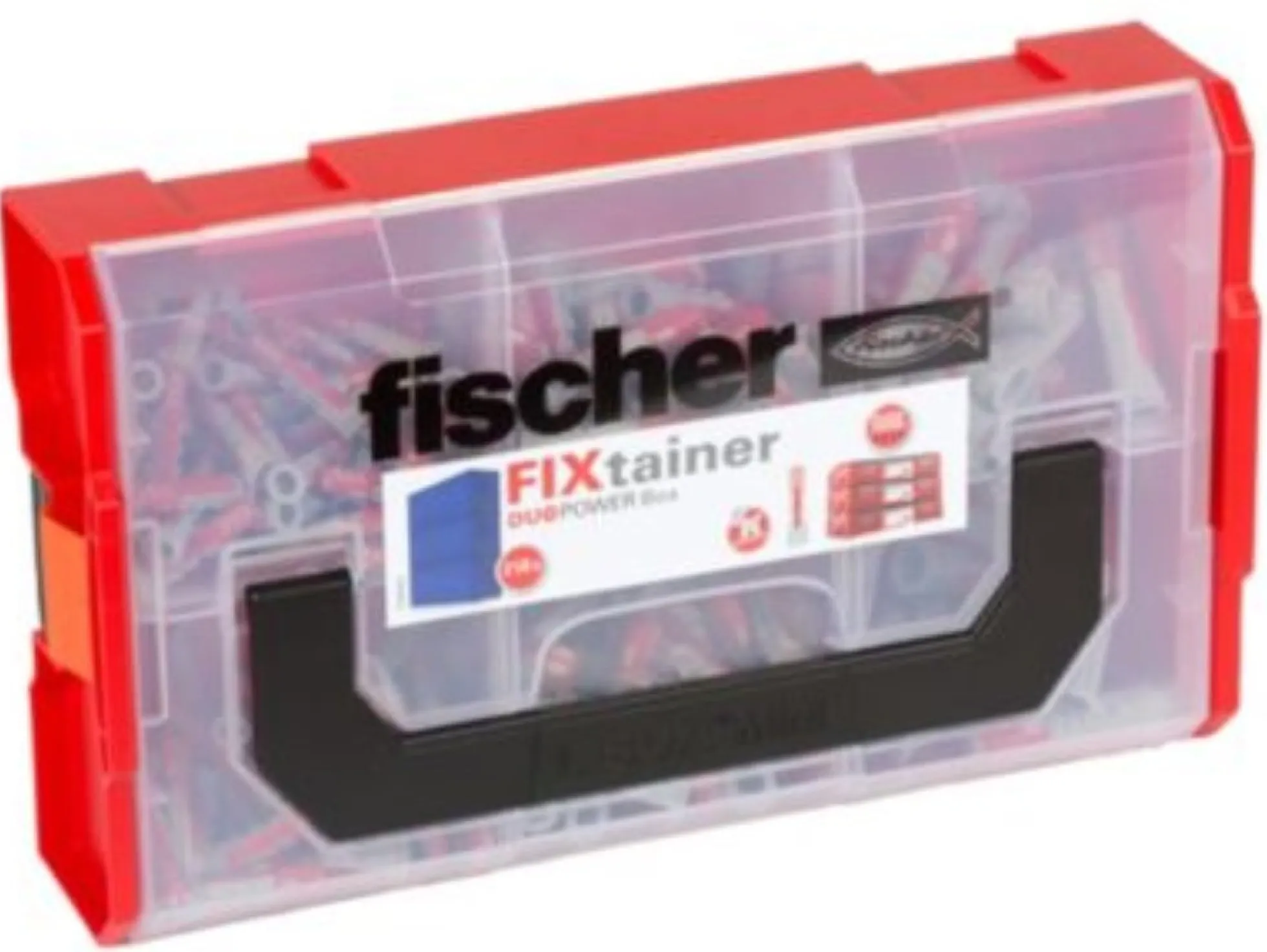 Fischer Fixtainer Duopower, 6x30 mm, 8x40 mm, 10x50 mm - 210 stk