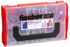 Fischer FixTainer sortimentsboks, DUOPOWER og DUOTEC dybler, 200 stk