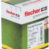 Fischer Hammerfix sømdybel N 6x40 S, Green, mindst 50% bæredygtigt mat. - pk a 45stk