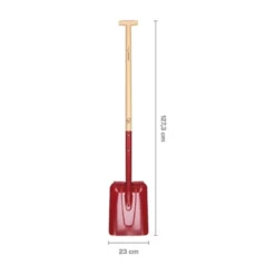 Fiskars Classic graveskovl med tråd, FSC lakeret, Længde: 127 centimeter, Bredde: 23 centimeter