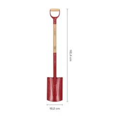 Fiskars Classic spade, afrundet, FSC, lang model, 1220 mm