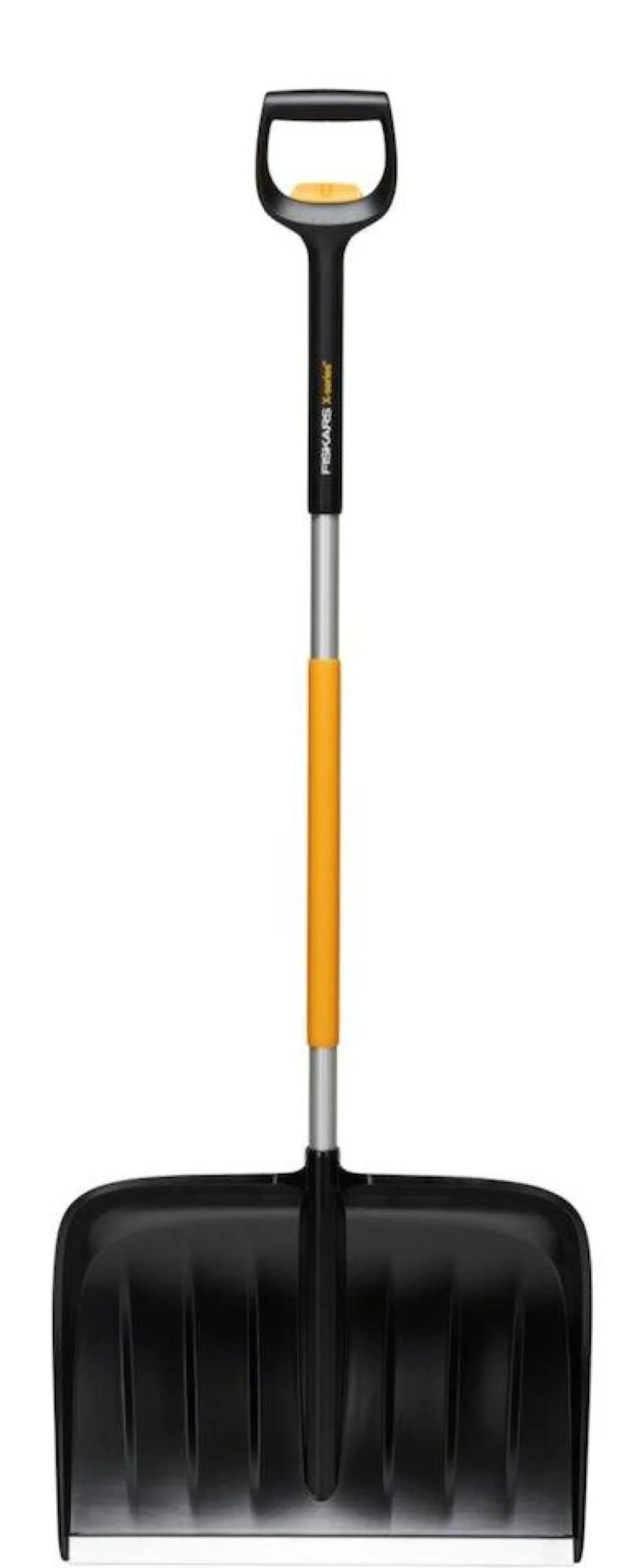 Fiskars sneskraber med teleskophåndtag