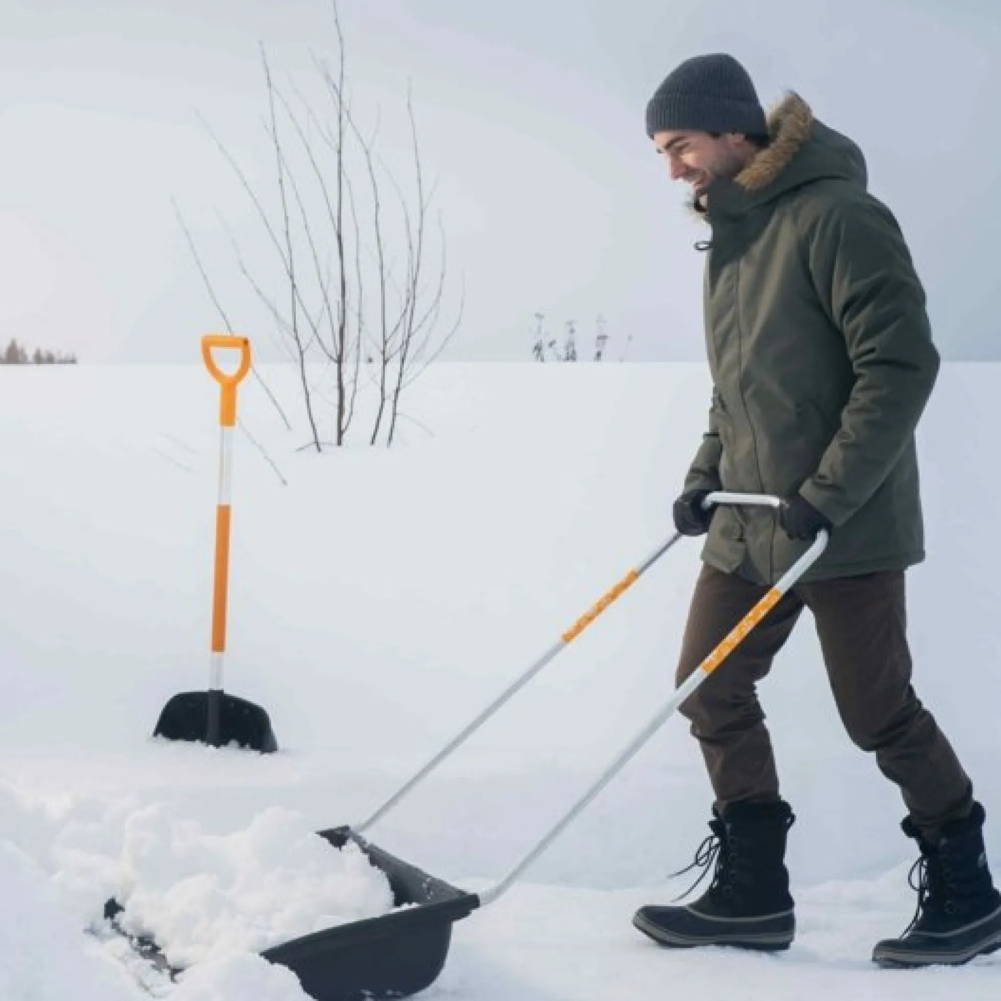 Fiskars Snowexpert sneslæde, 1495 mm