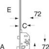 Fix Rationel - til profilcylinder kantstanglås 6151/2621
