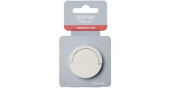 Flad stikprop vinkel, schuko mini, hvid - Elworks
