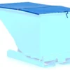 Fladt låg til vippecontainer, standard 900 l