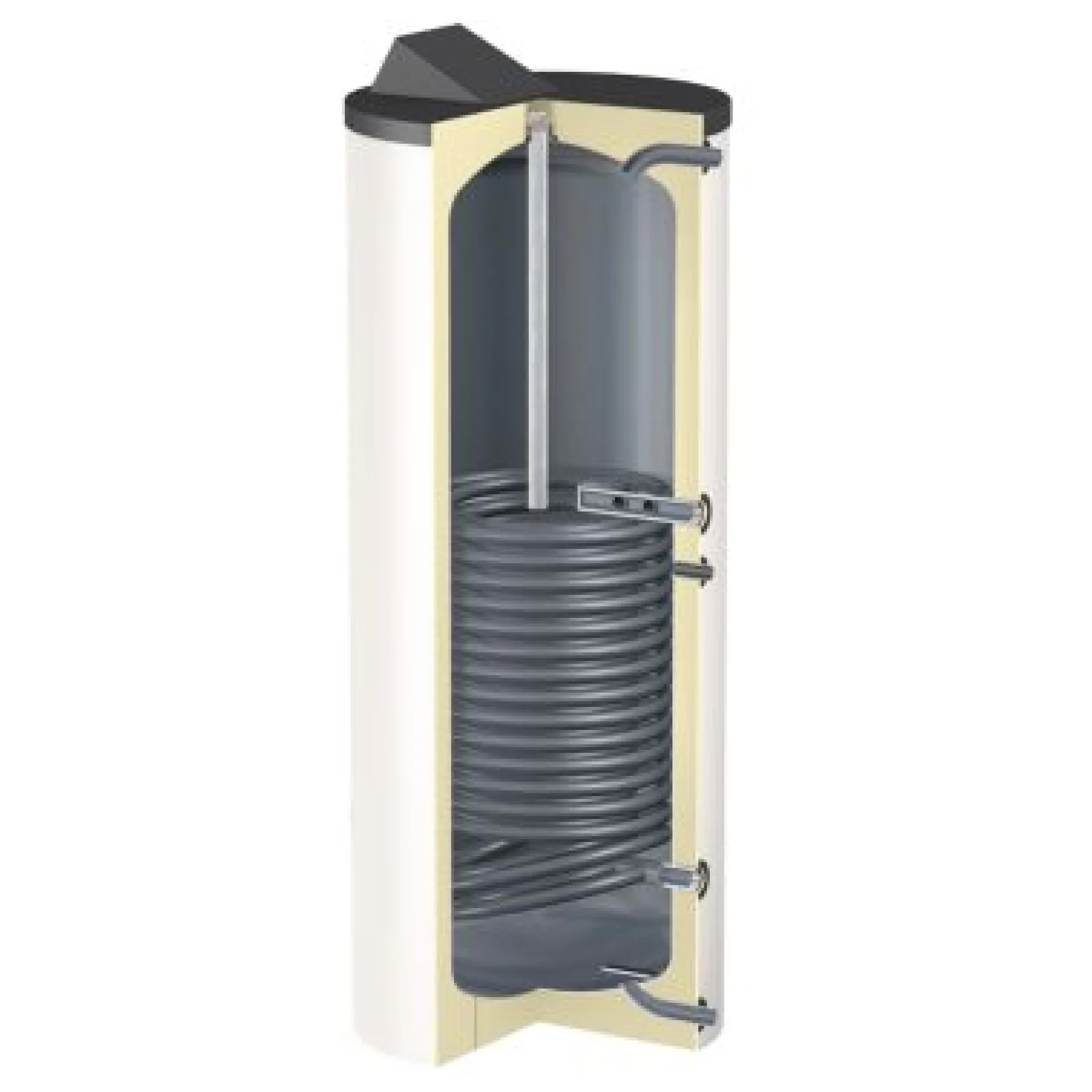 Flamco DUO HLS varmtvandsbeholder, 300 liter