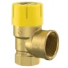 Flamco Prescor Solar sikkerhedsventil, 1"x1.1/4", 6 bar