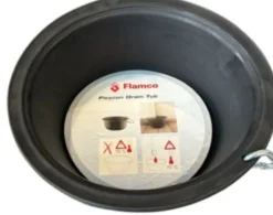 Flexcon dræningsspand, gummi, 125 mm x Ø280 mm