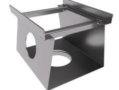 Flexi sokkelaffugter, 310 x 175 x 250 mm, m/bund/udløb, u/rist