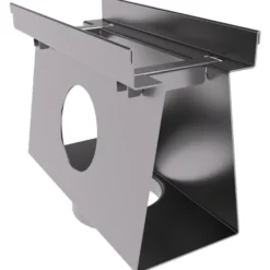 Flexi sokkelaffugter, 110 x 175 x 250 mm, m/bund/udløb, u/rist